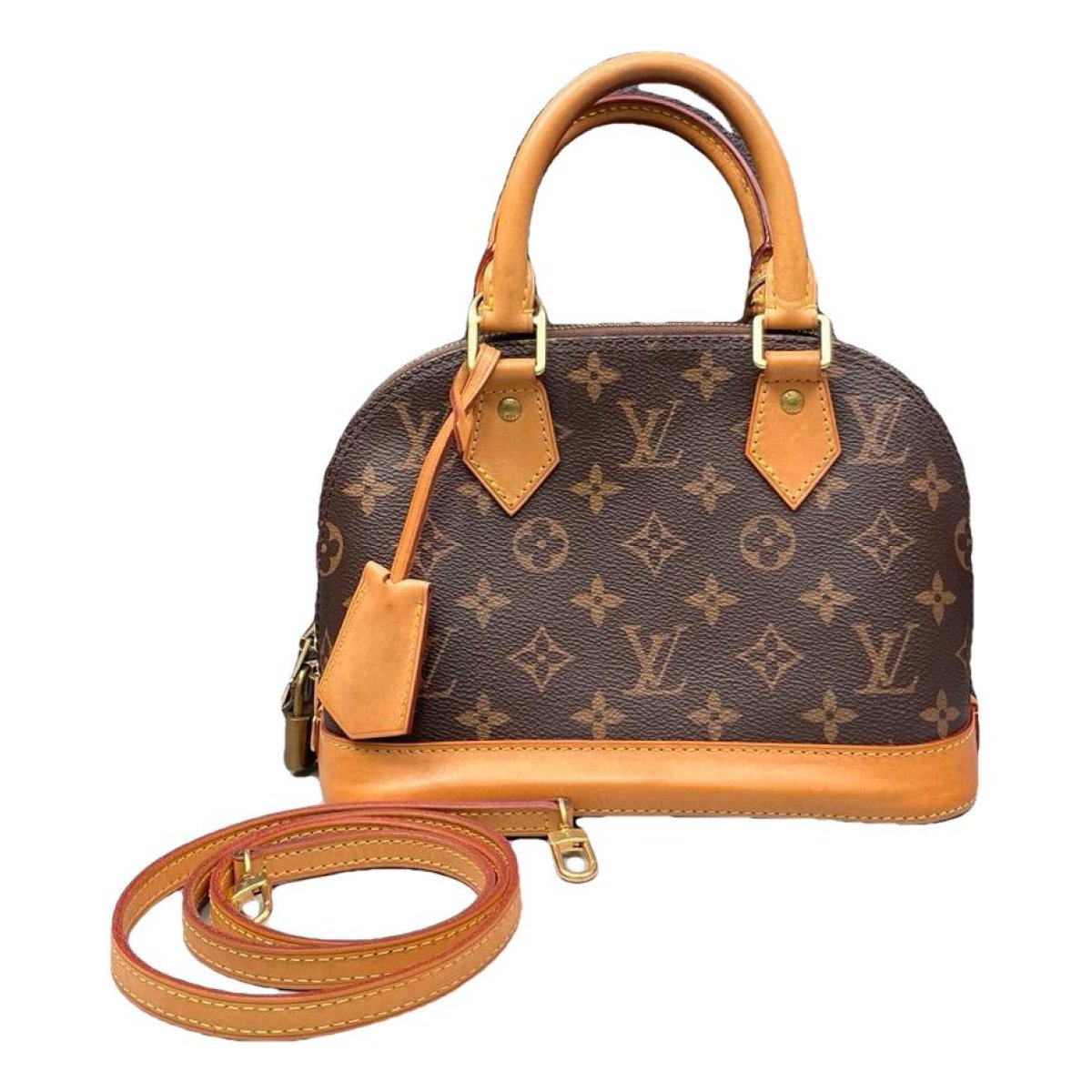 Alma BB leather handbag