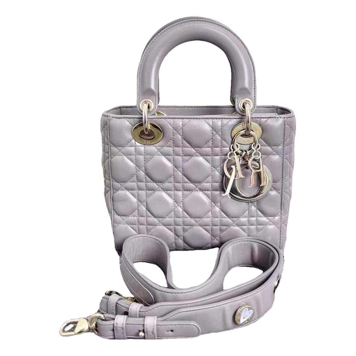 Lady Dior leather handbag
