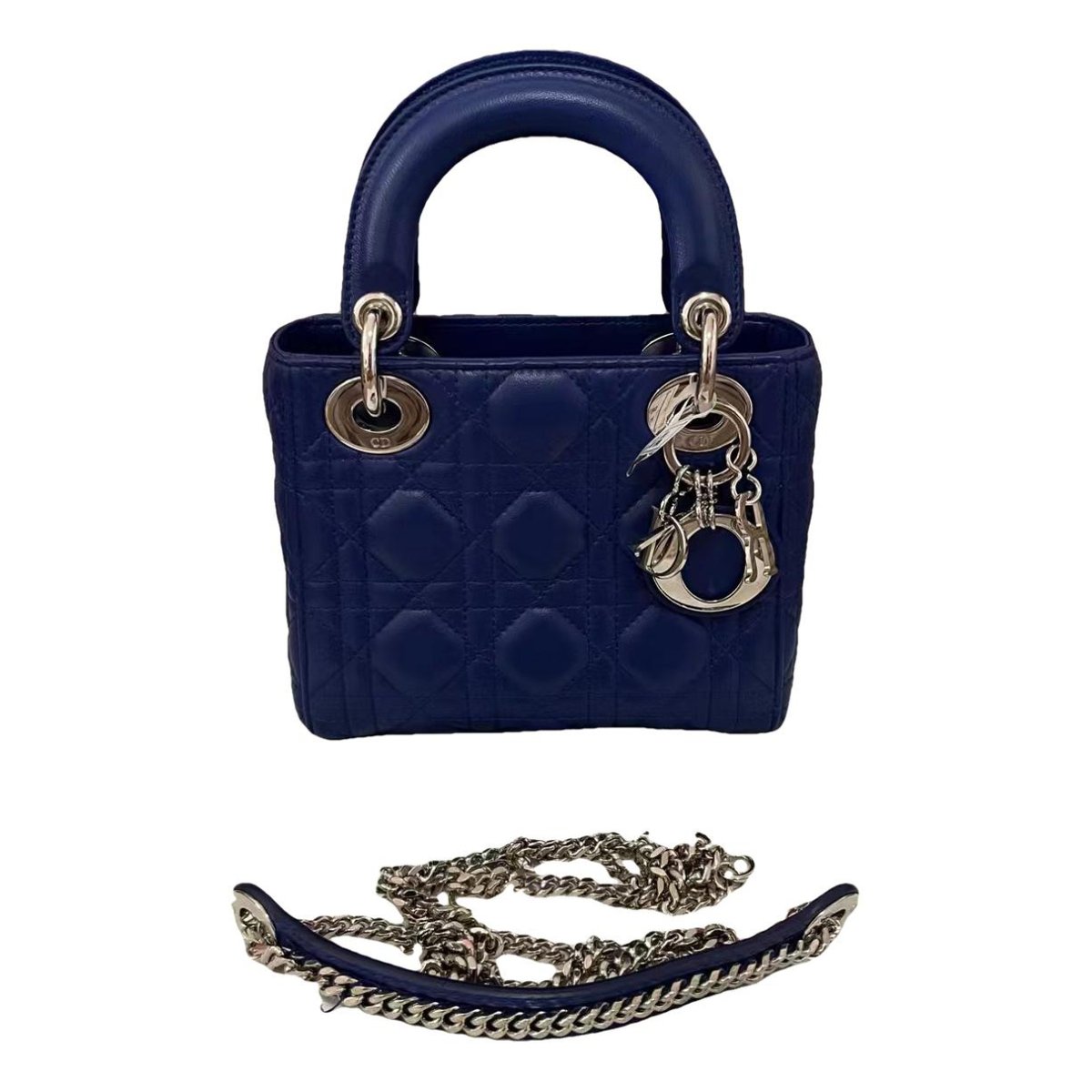 Lady Dior leather handbag