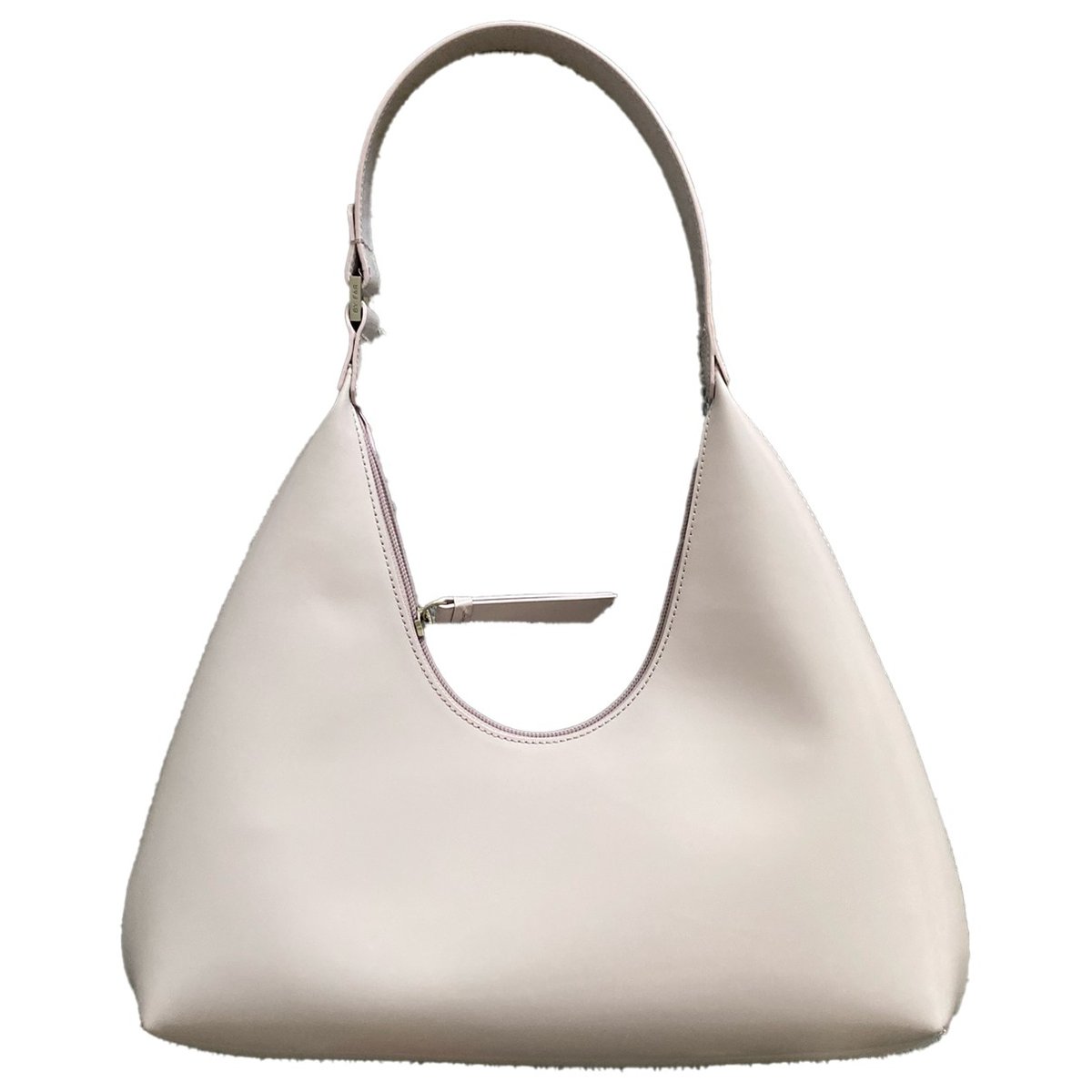 Amber leather handbag