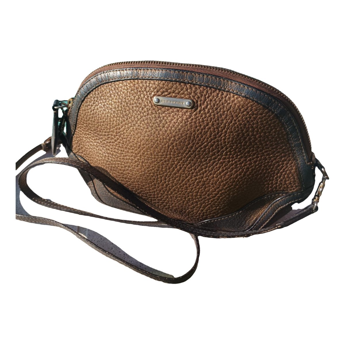 Lola Caméra leather crossbody bag