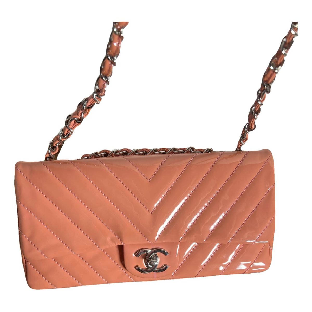 Timeless/Classique patent leather handbag