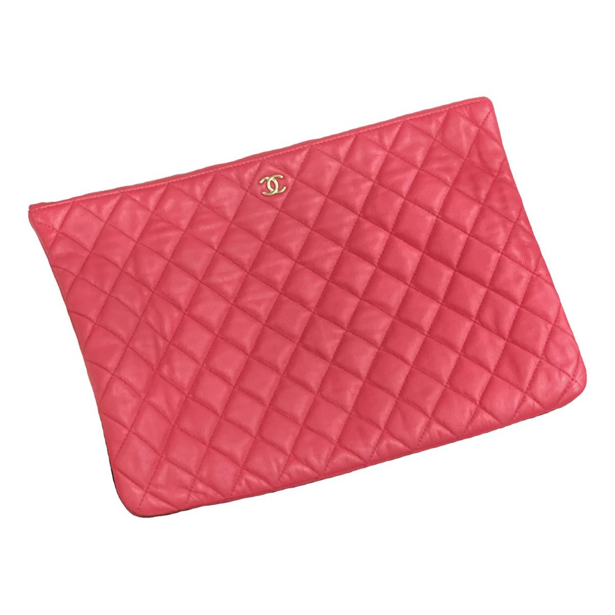 Timeless/Classique leather clutch bag