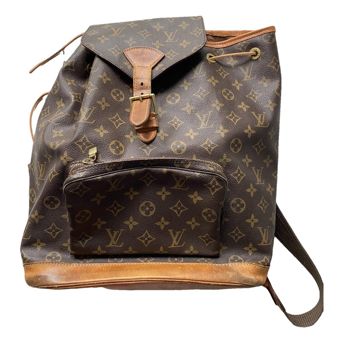 Montsouris Vintage cloth backpack