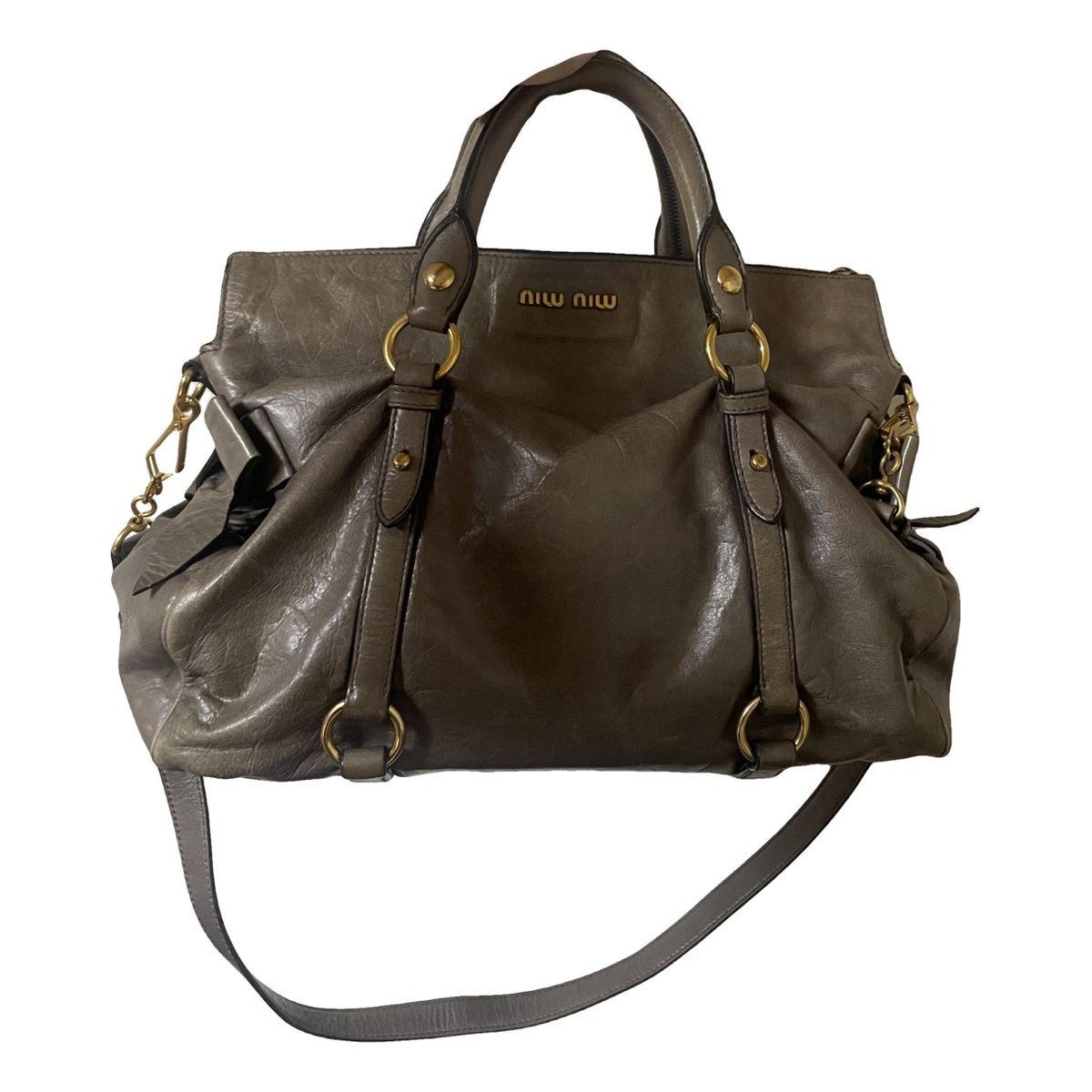 Vitello leather handbag