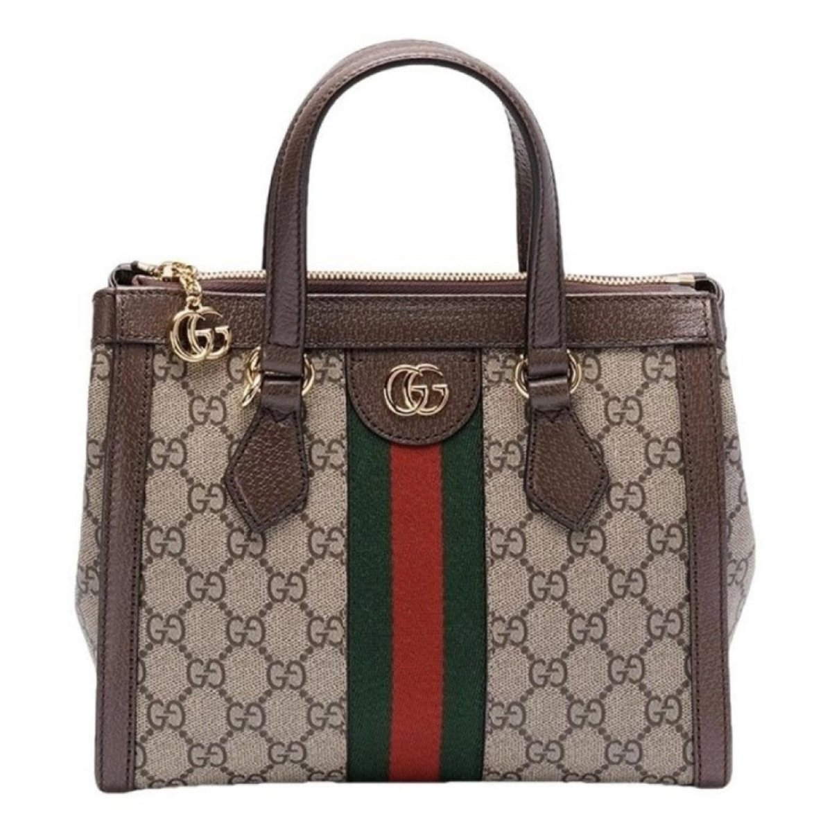 Ophidia Top Handle leather satchel