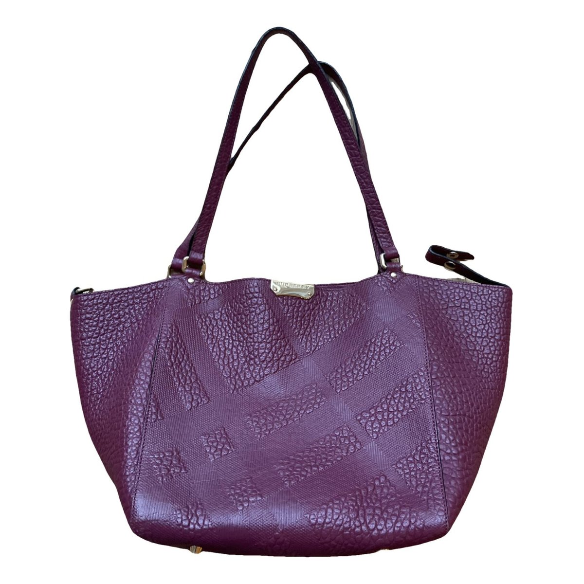 Woodbury leather tote