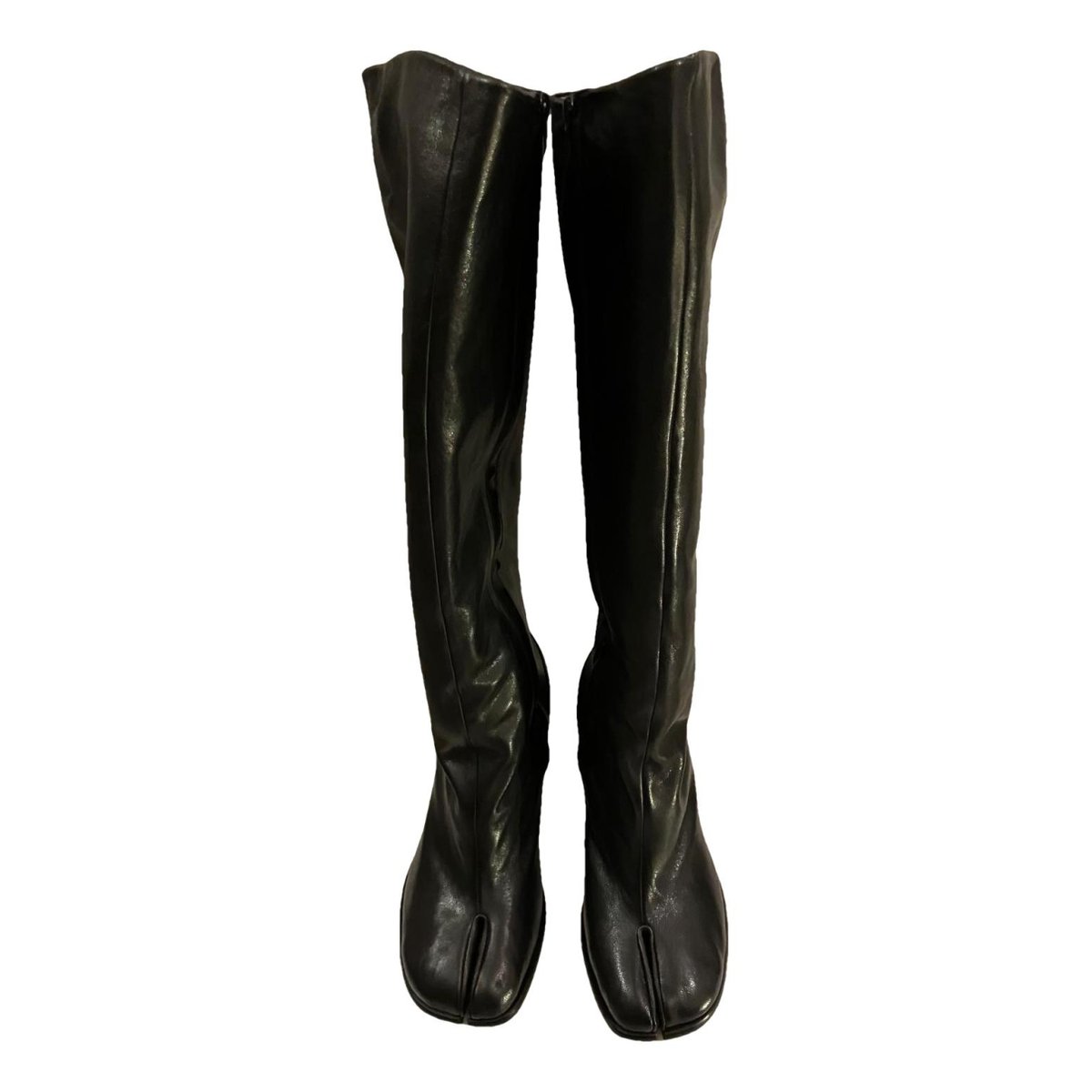Tabi leather boots