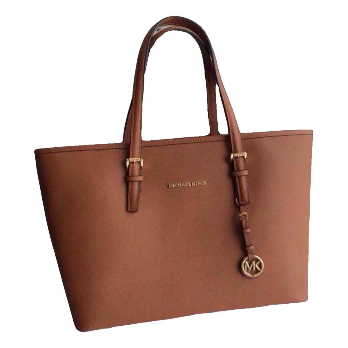 Jet Set leather tote