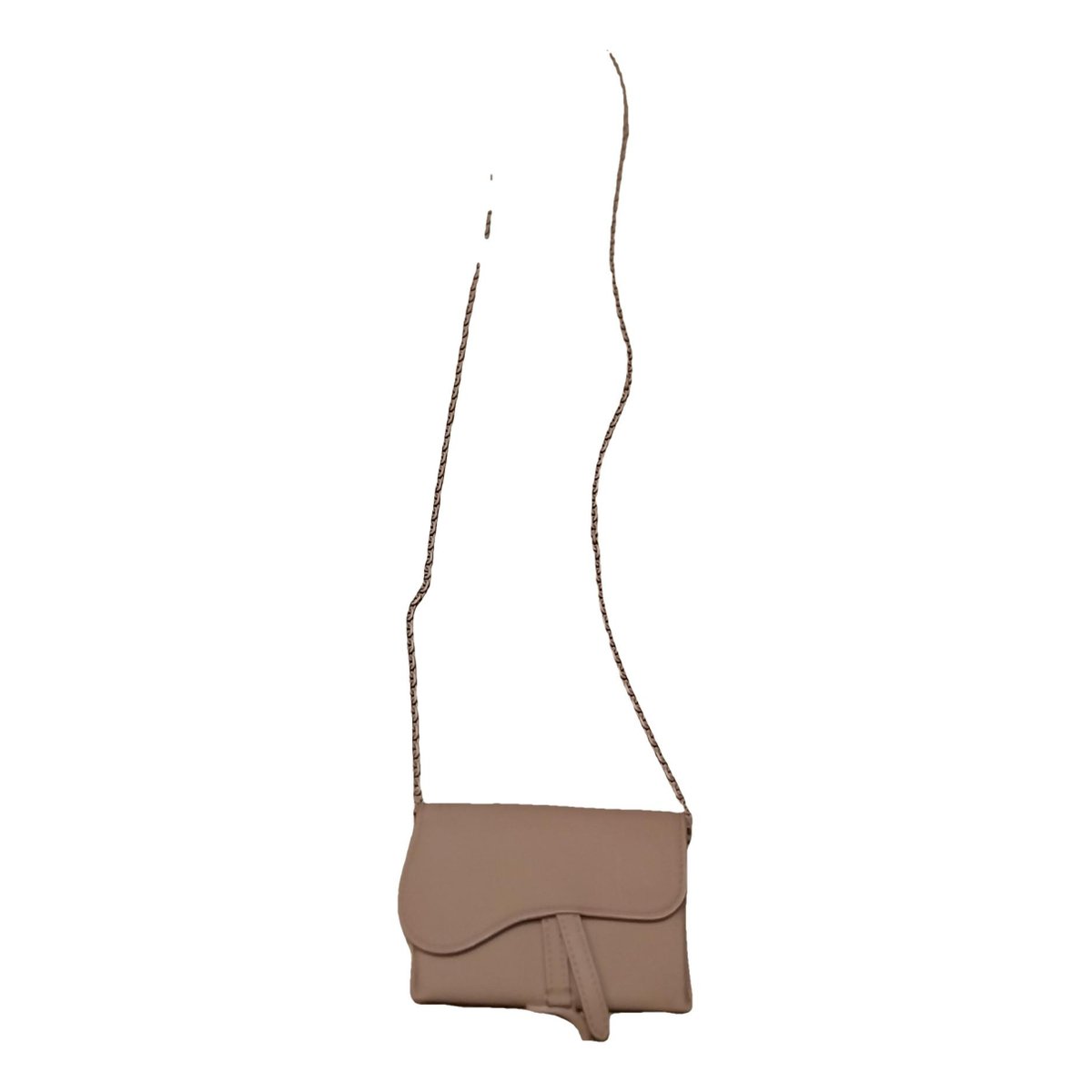 Saddle Wallet On Chain leather crossbody bag