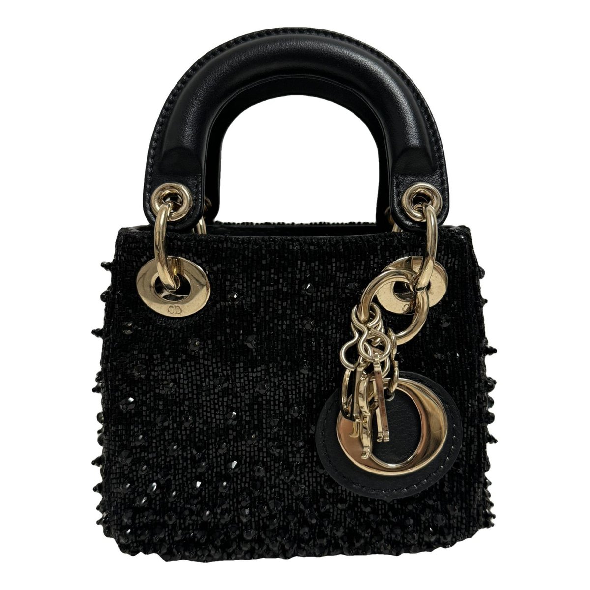 Lady Dior leather handbag