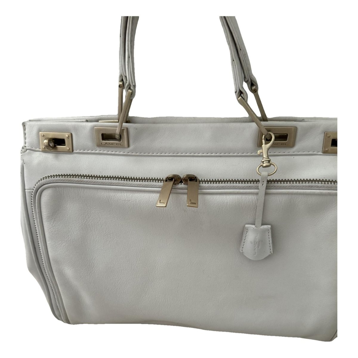 Balancel leather handbag