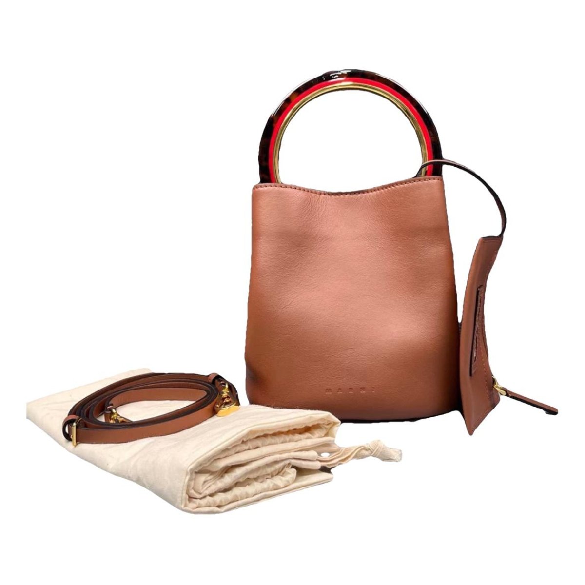 Pannier leather tote