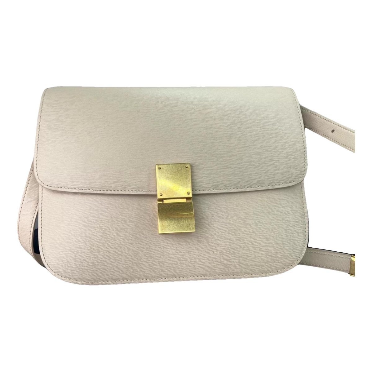 Classic leather crossbody bag