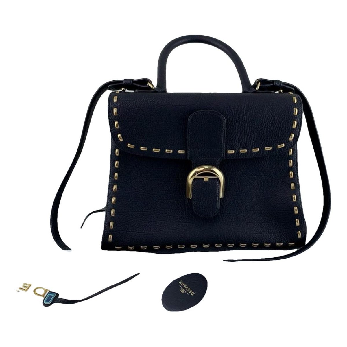 Brillant leather handbag