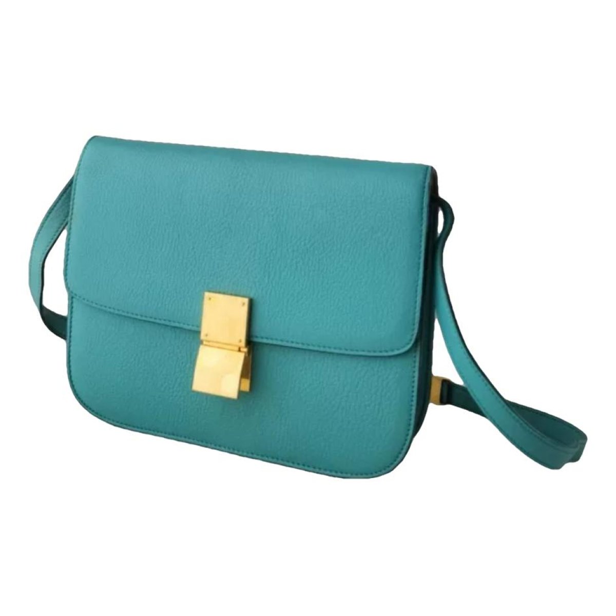 Classic leather crossbody bag
