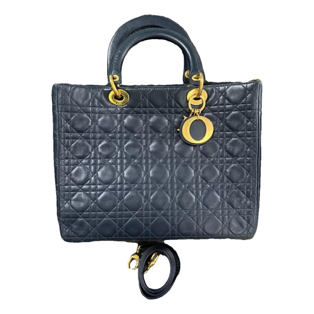 Lady Dior leather handbag