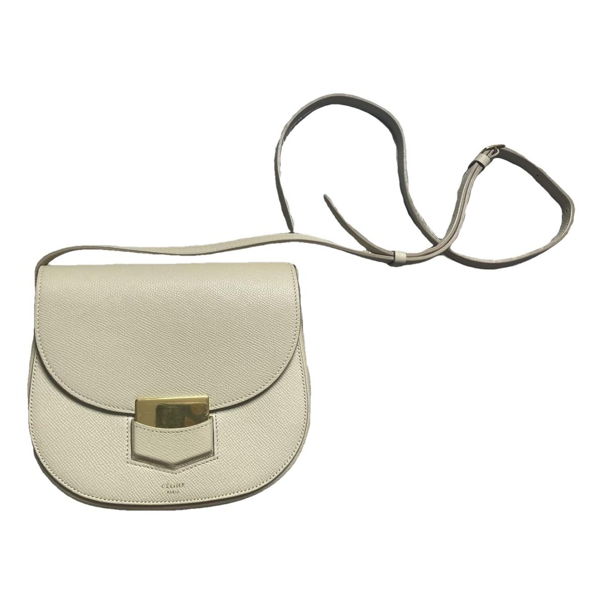 Trotteur leather crossbody bag