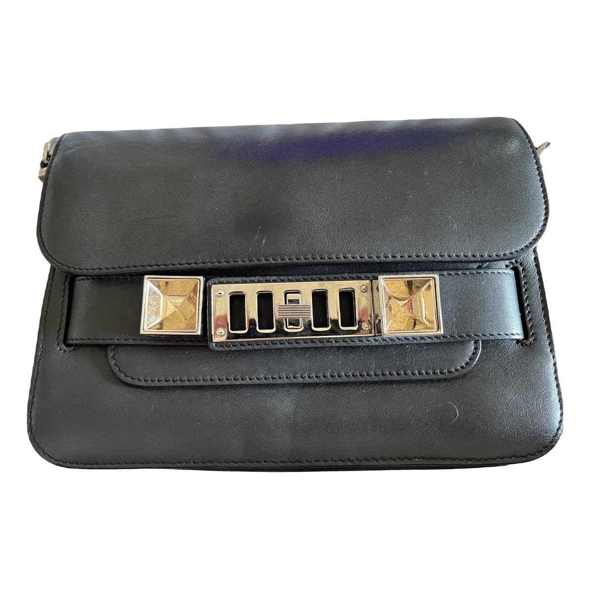 PS11 leather crossbody bag