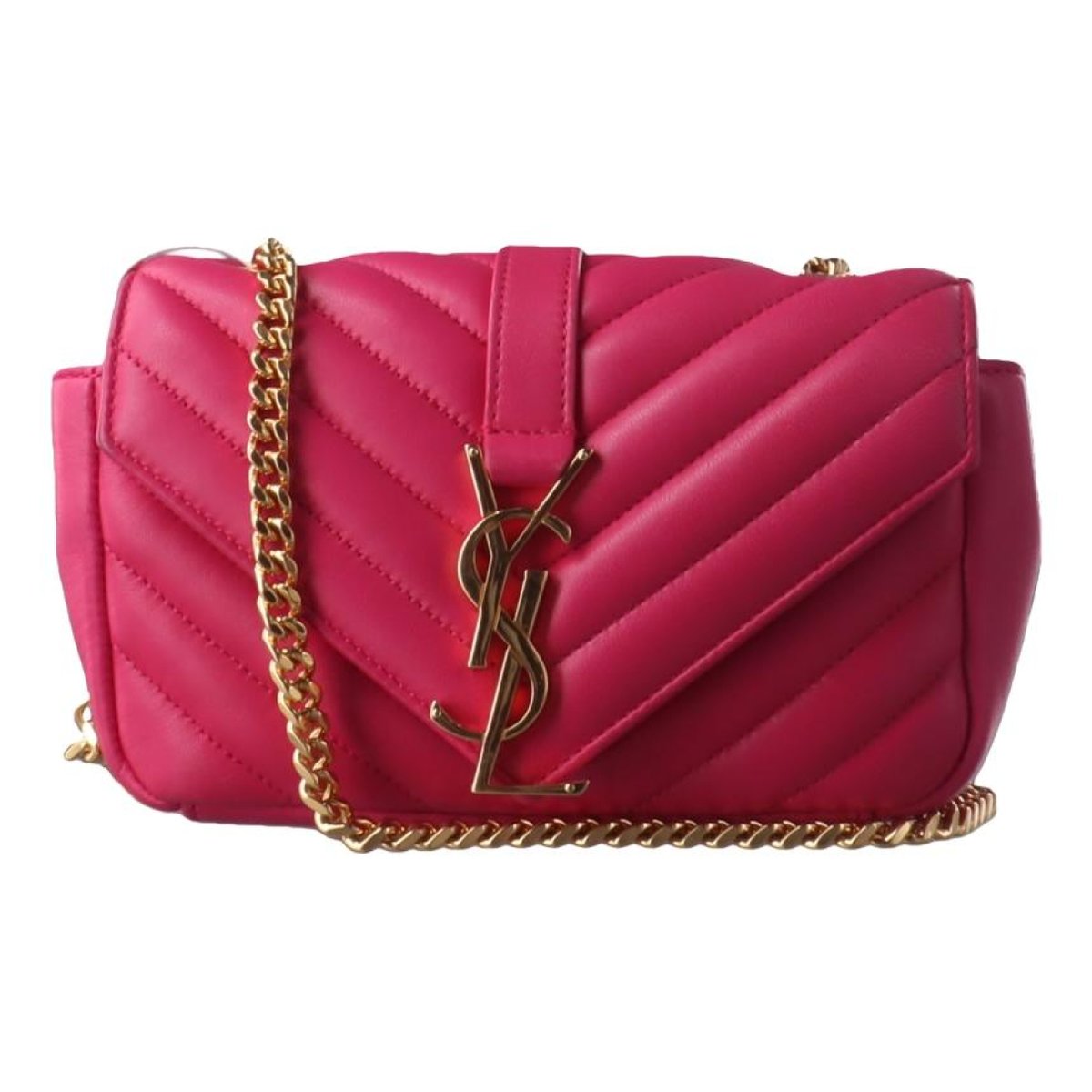 Collége monogramme leather crossbody bag