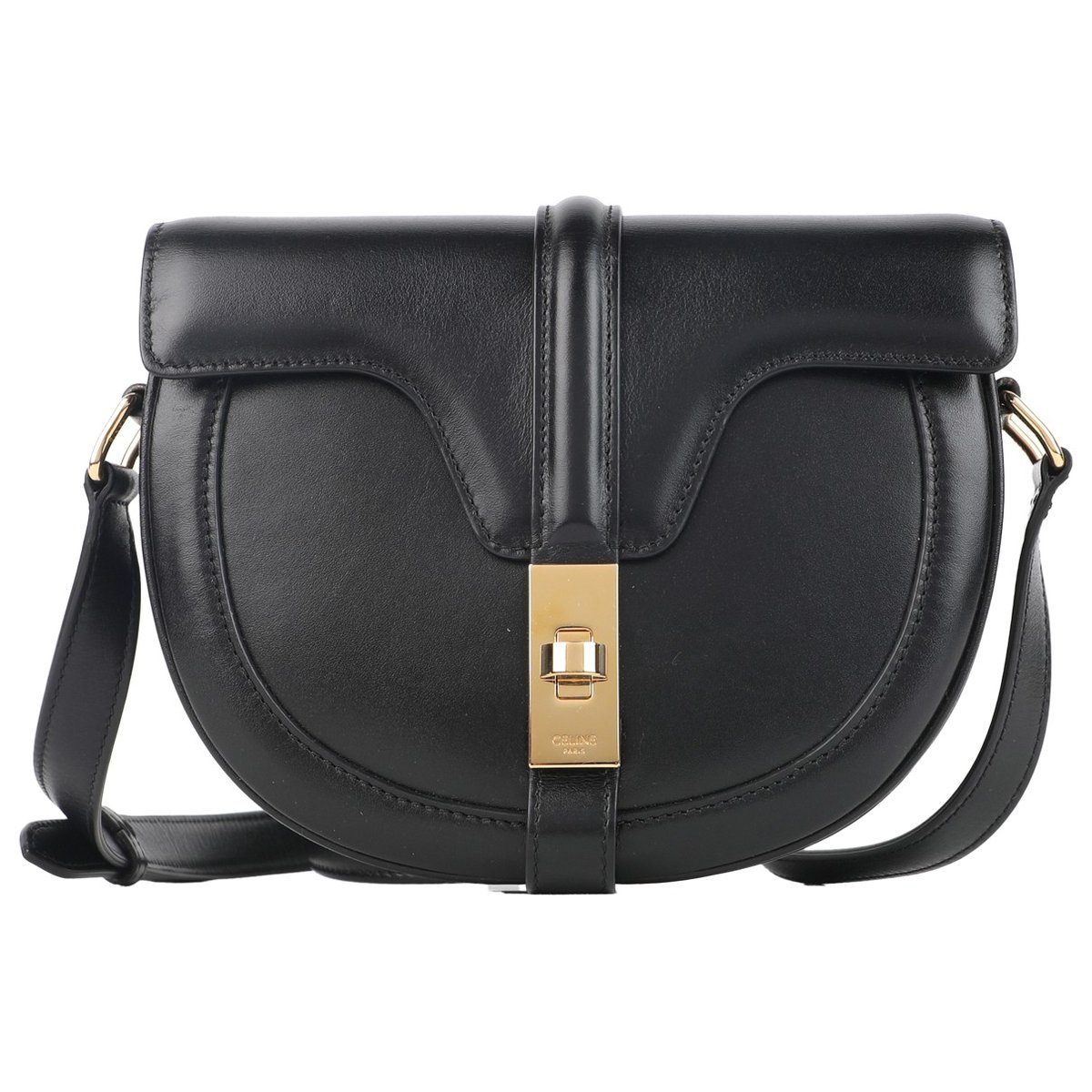 SAC 16 BESACE leather crossbody bag