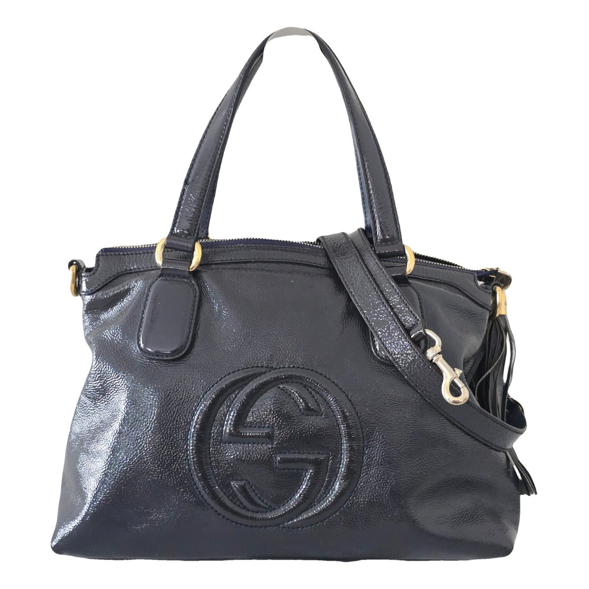 Soho Top Handle leather tote