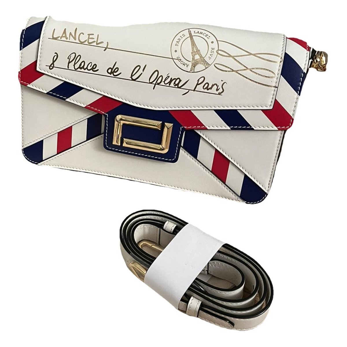 L'Angèle leather handbag