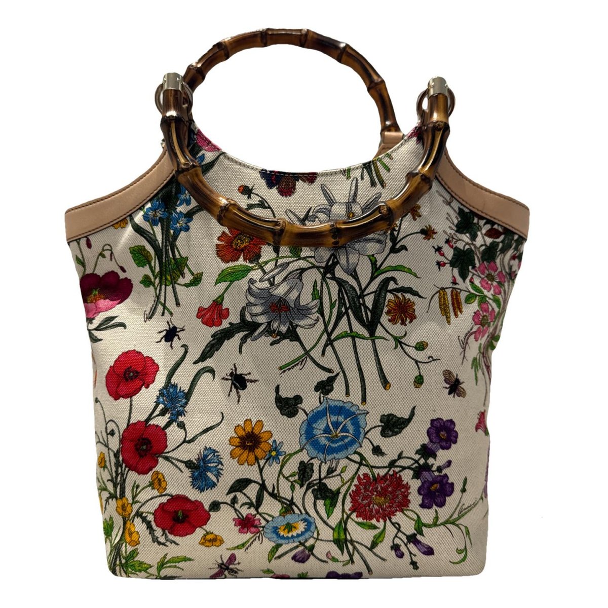 Bamboo Ring cloth handbag