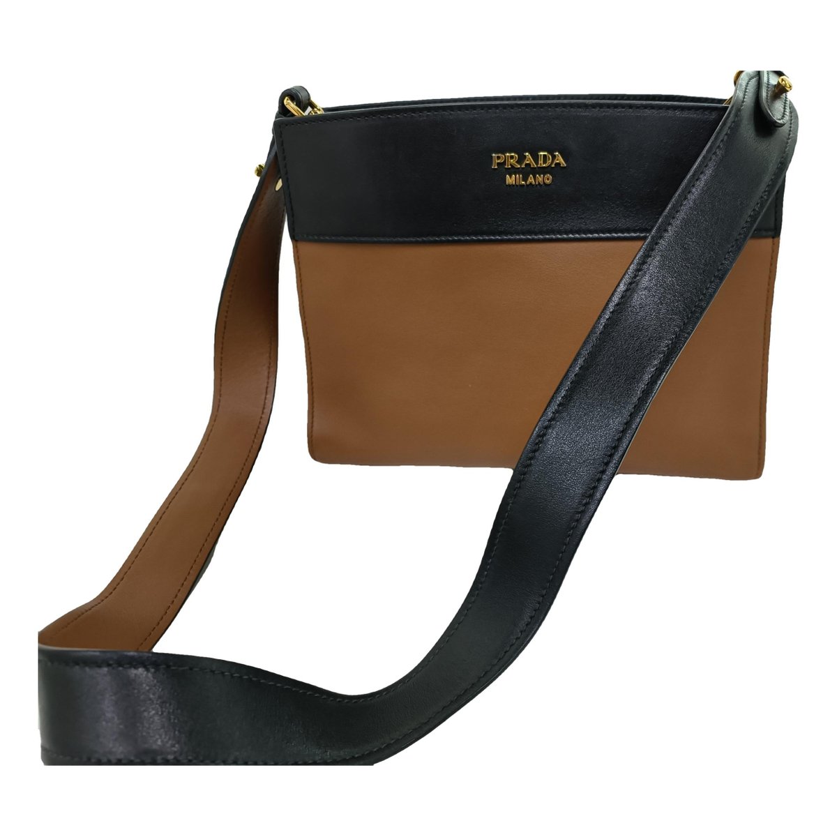 Ouverture leather handbag