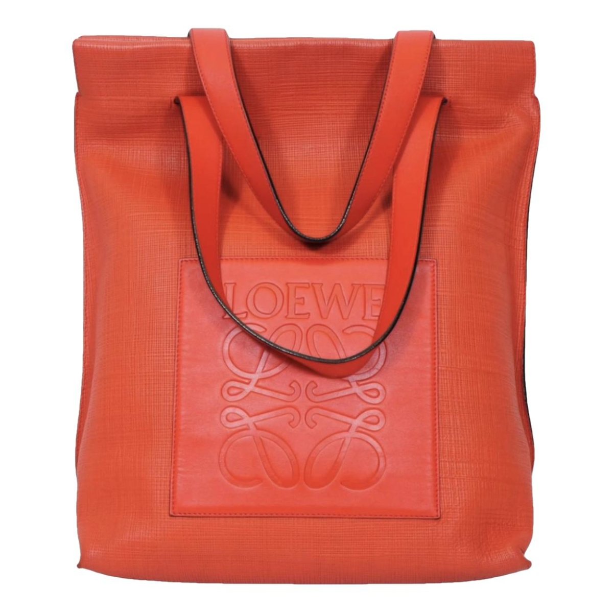 T Shopper leather handbag