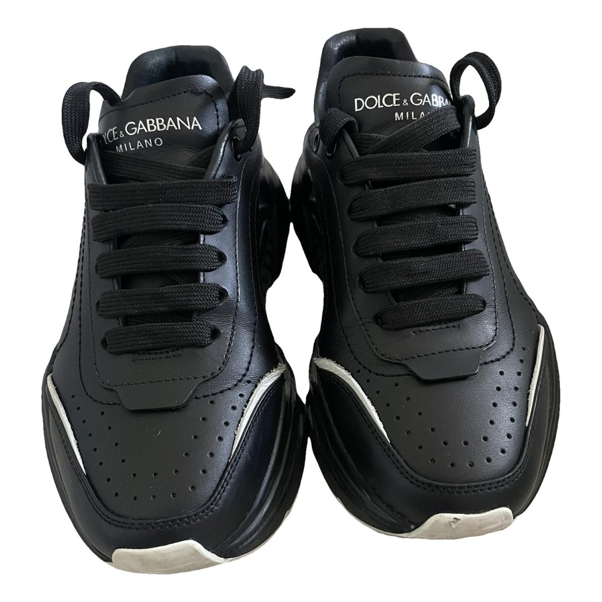 Daymaster leather trainers