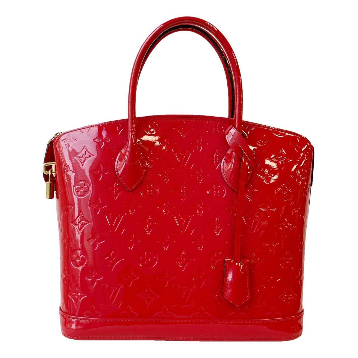 Lockit leather handbag