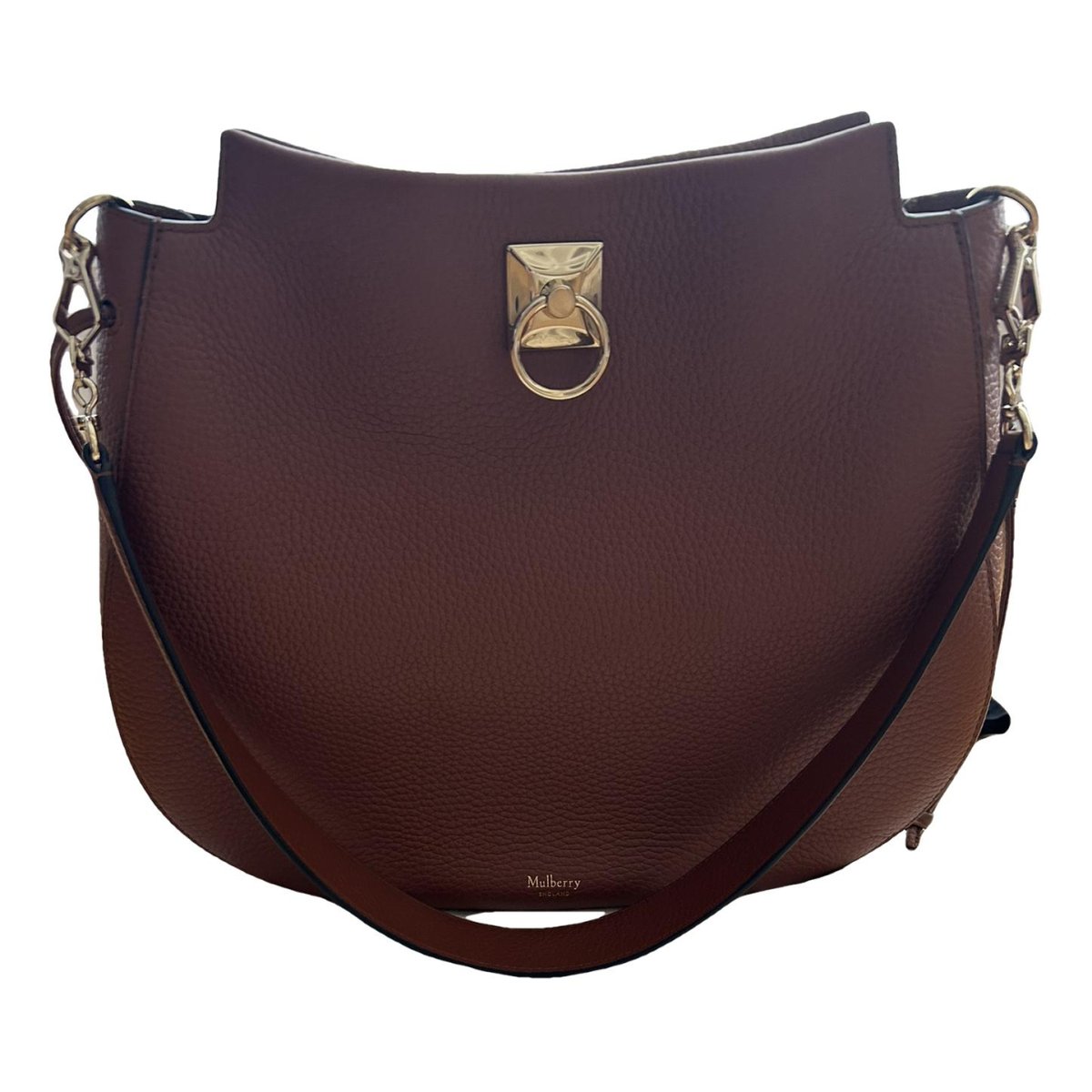 Iris leather handbag