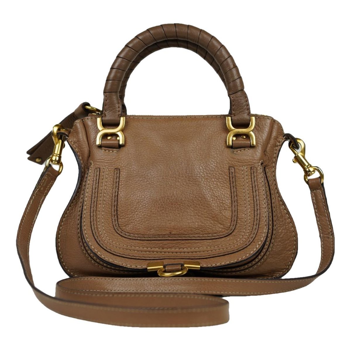 Marcie leather handbag
