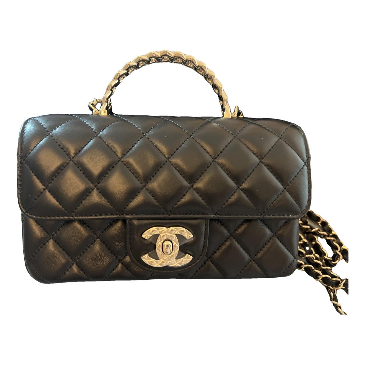 Timeless Classique Top Handle leather handbag