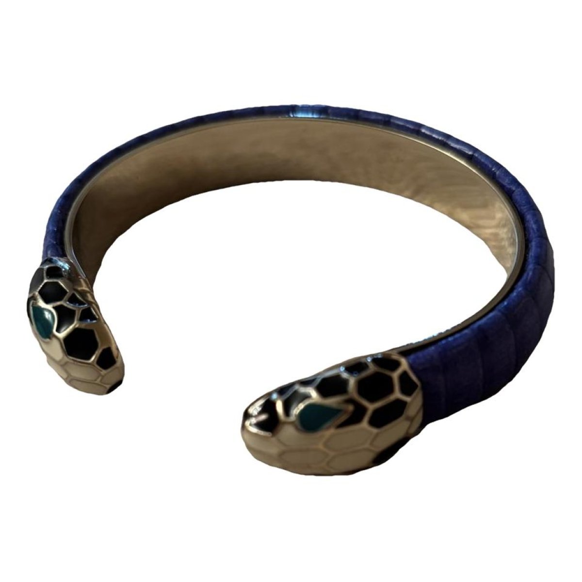 Serpenti leather bracelet