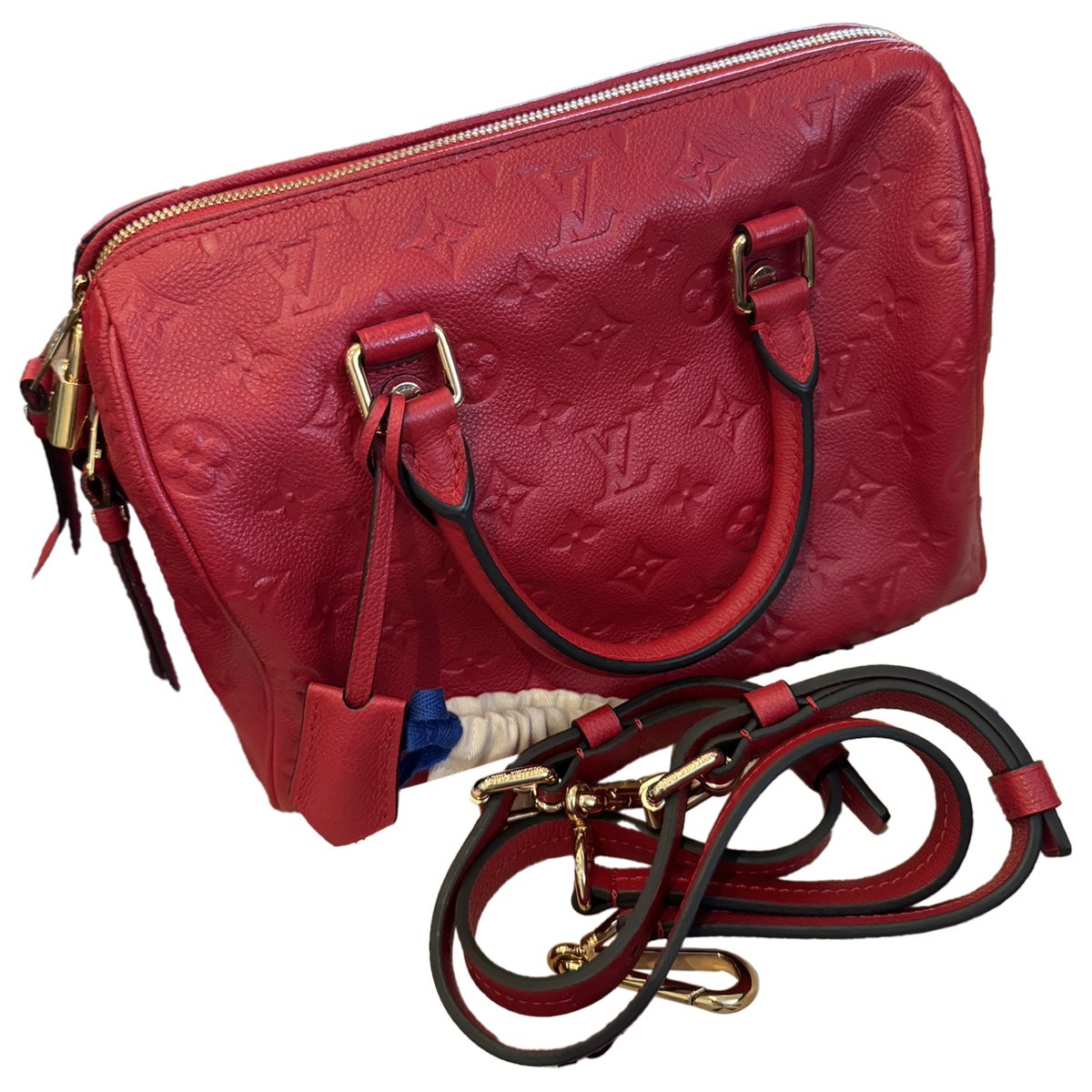 Speedy Bandoulière leather handbag
