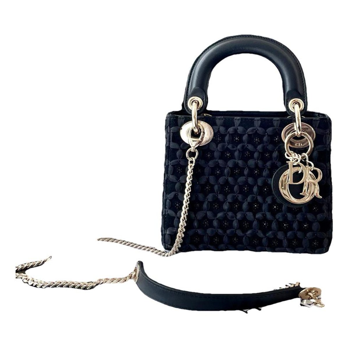 Lady Dior leather handbag
