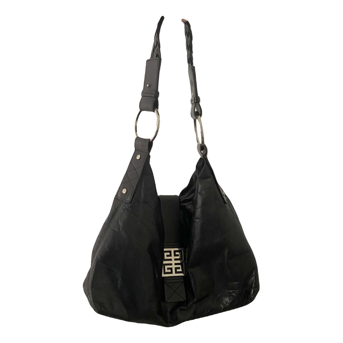 Moon Cut Out leather handbag