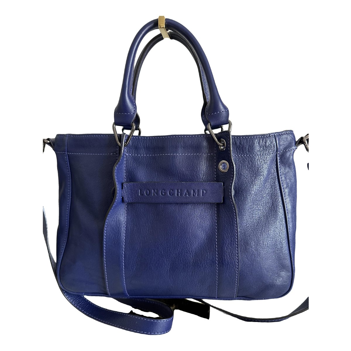 3D leather crossbody bag