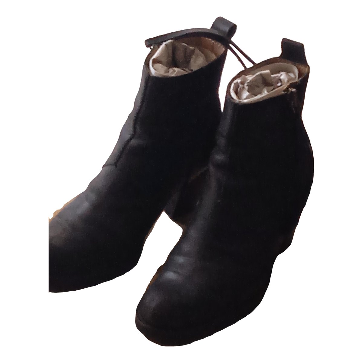 Pistol leather boots