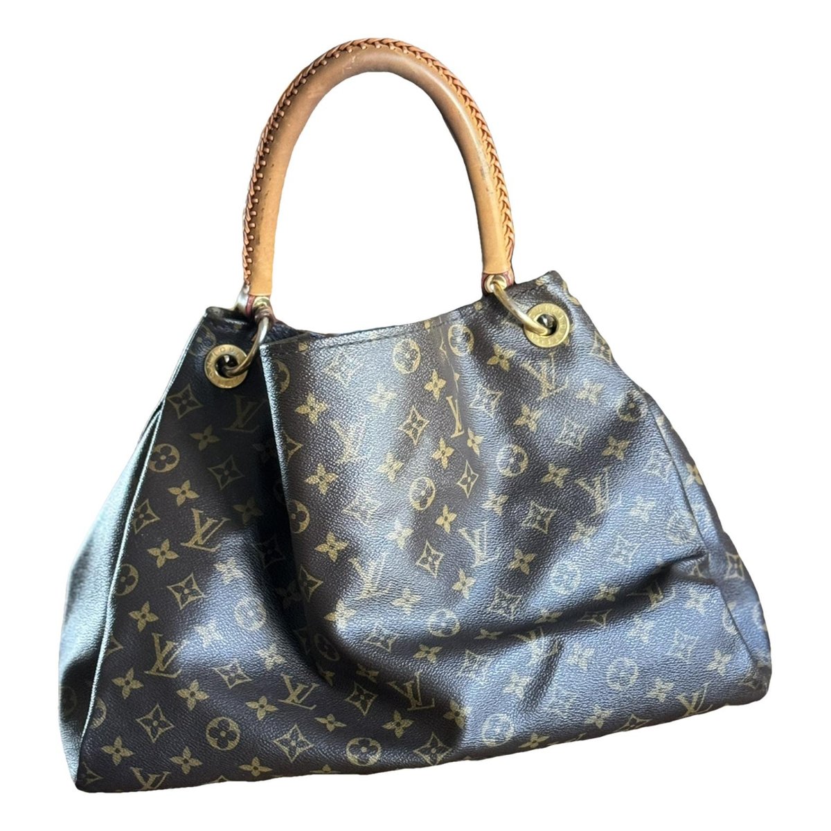 Artsy cloth handbag