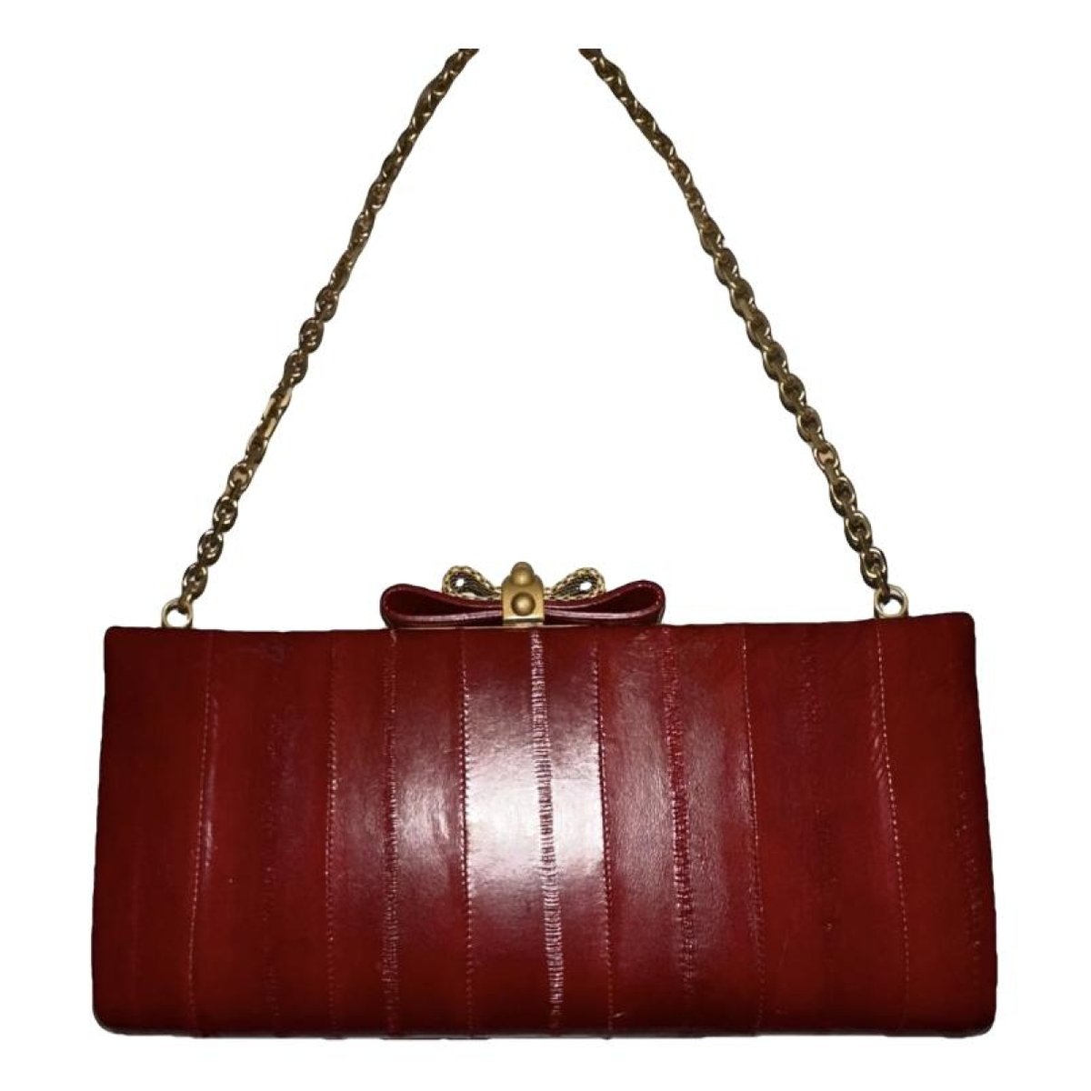 Mina clutch leather clutch bag
