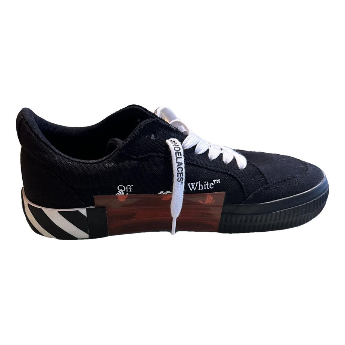 Vulc leather trainers