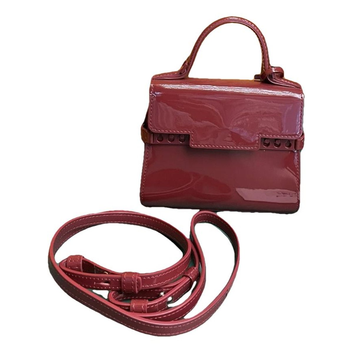 Tempête patent leather handbag