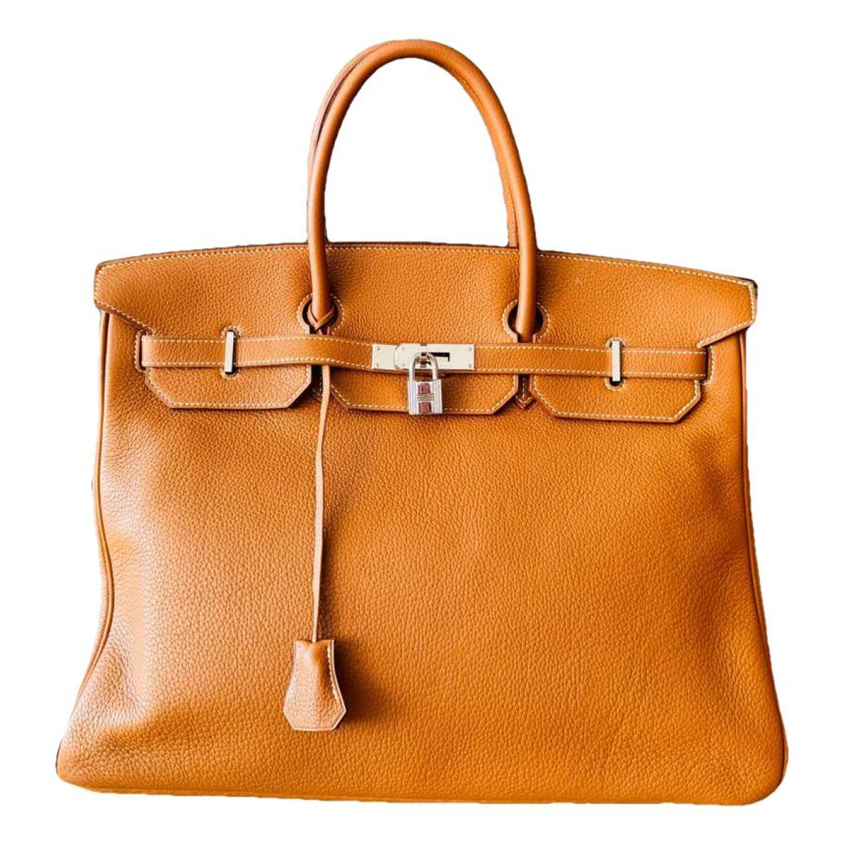Birkin 40 leather handbag
