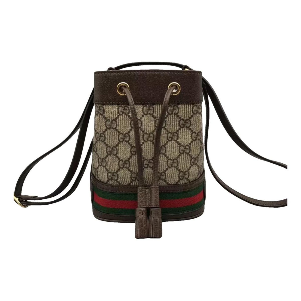 Ophidia Bucket cloth crossbody bag
