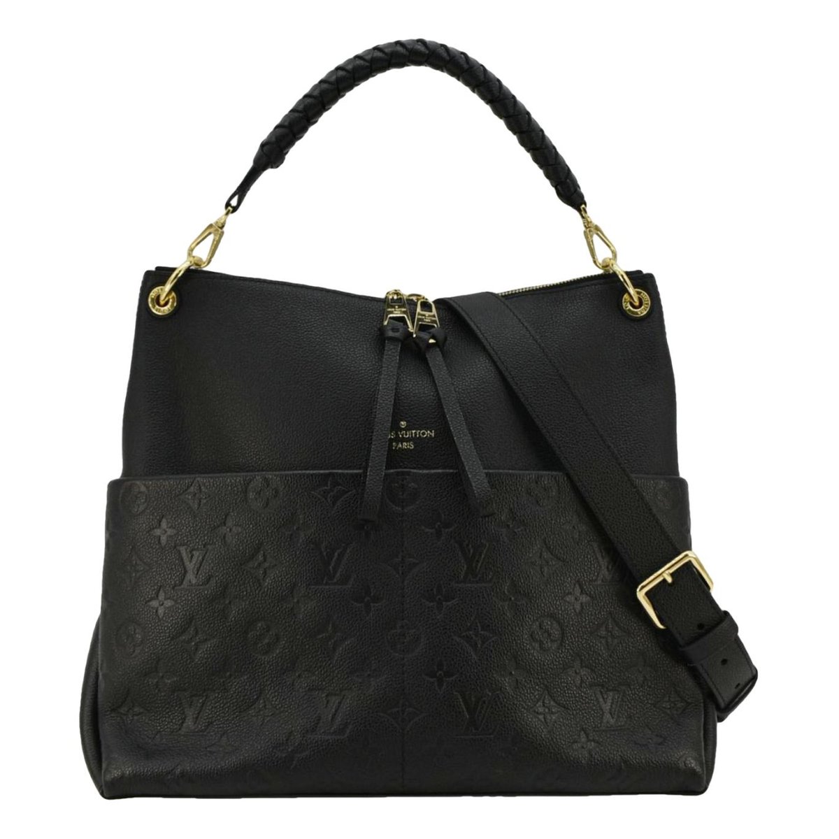 Maida leather handbag