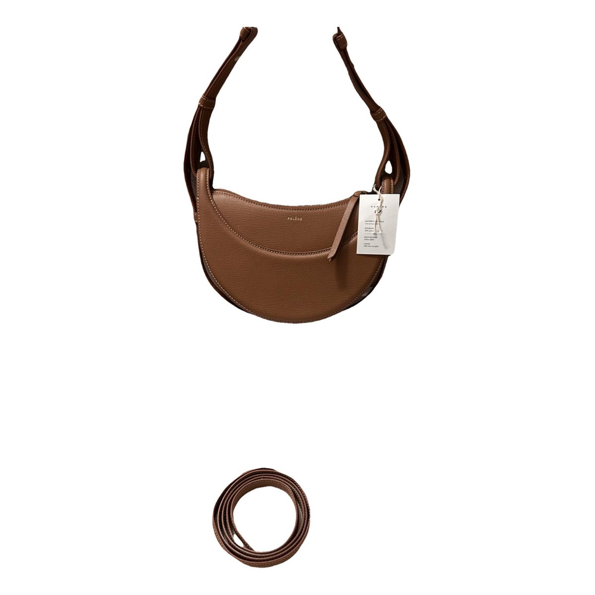 Numéro Dix leather handbag