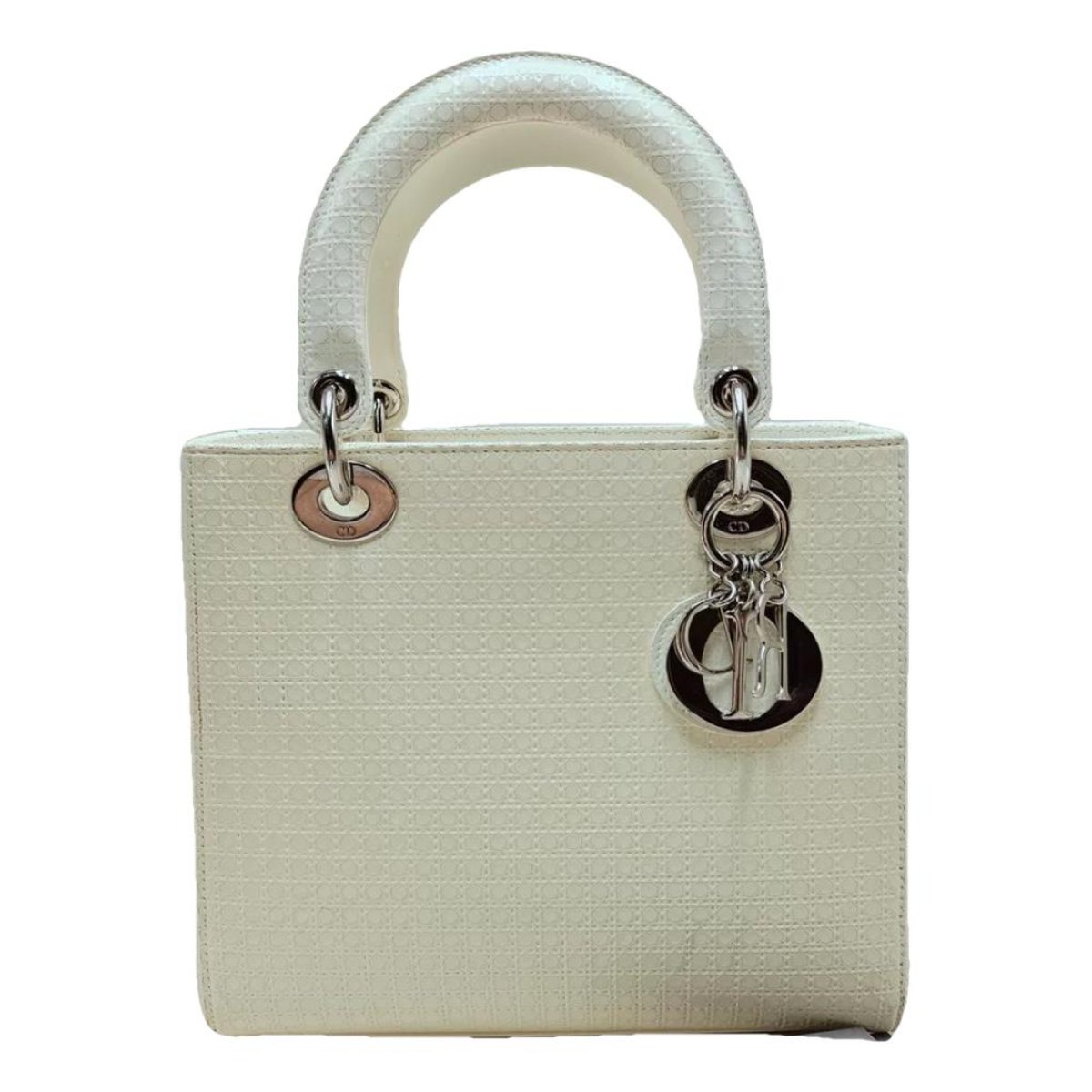 Lady Dior leather handbag
